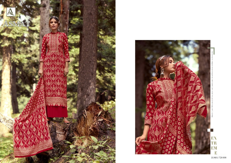 Alok Suit Asmat Pure Woolen Pashmina Designer Winter Wear Salwar Kameez