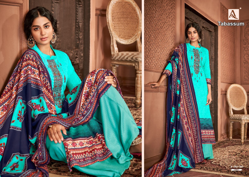 Alok Suit Tabassum Pure Jam Digital Print With Embroidery Work Casual Wear Salwar Suits