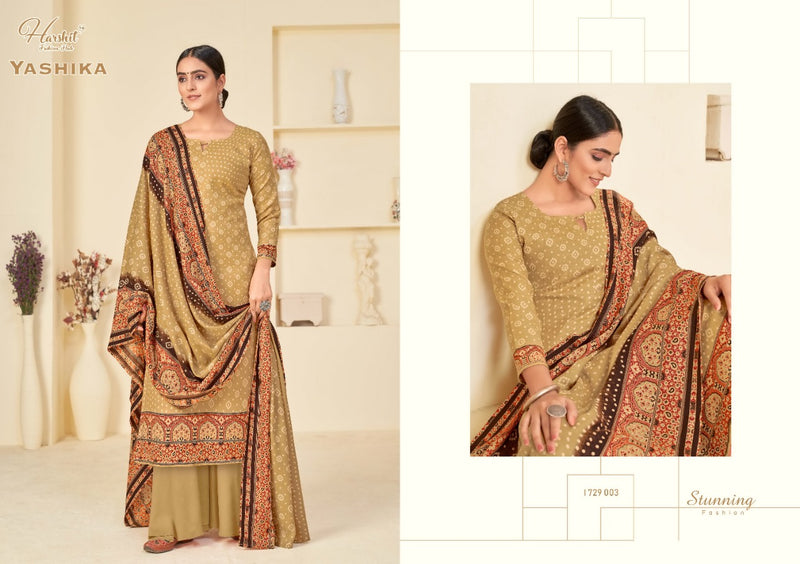 Harshit Fashion Hub Yashika Pashmina Causal Wear Salwar Kameez