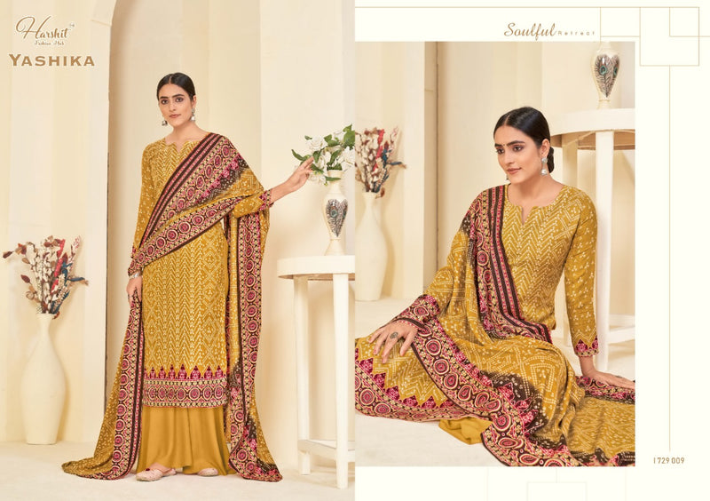 Harshit Fashion Hub Yashika Pashmina Causal Wear Salwar Kameez