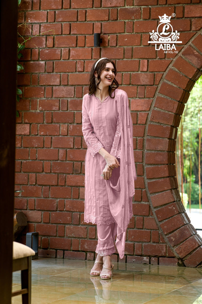 Laiba Am Vol 162 Georgette With Beautiful Work Stylish Designer Casual Wear Fancy Kurti