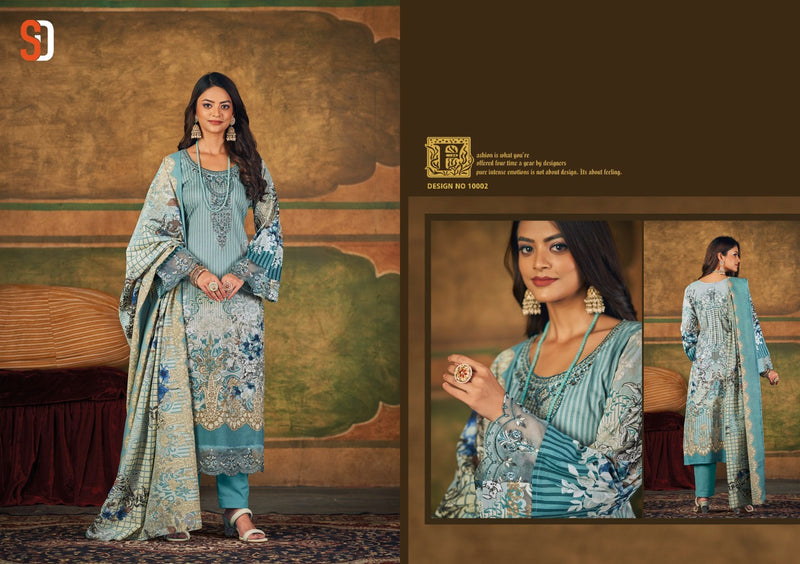 Sharaddha Amira Pure Cotton With Heavy Printed Work Stylish Designer Pakistani Fancy Salwar Kameez