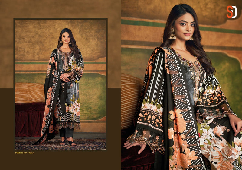 Sharaddha Amira Pure Cotton With Heavy Printed Work Stylish Designer Pakistani Fancy Salwar Kameez