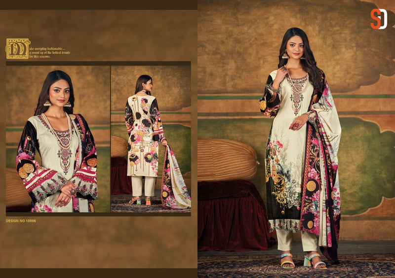 Sharaddha Amira Pure Cotton With Heavy Printed Work Stylish Designer Pakistani Fancy Salwar Kameez