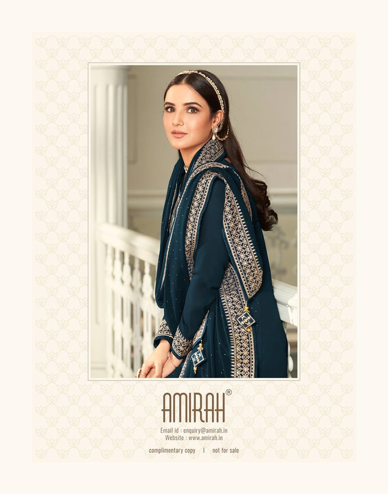 Amirah Princess Fine Georgette Stylish Fancy Party Wear Salwar Kameez