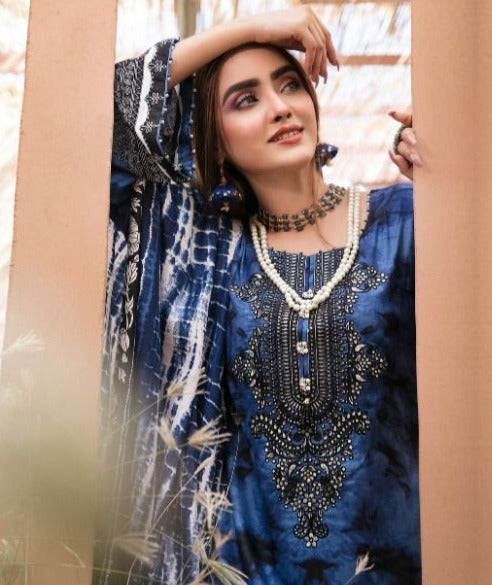 Shree Fab Amna Sohail Pure Cotton Printed Party Wear Salwar Kameez