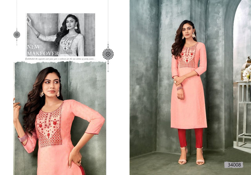 Kapil Trendz Amory Vol 5 Modal Silk Designer Festive Wear Kurtis