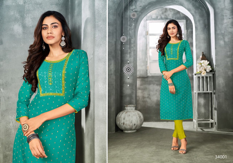Kapil Trendz Amory Vol 5 Modal Silk Designer Festive Wear Kurtis