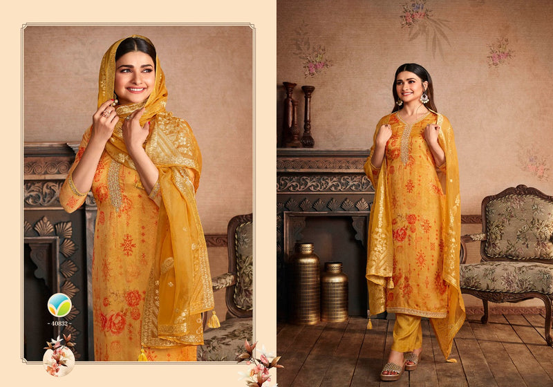 Vinay Fashion Tumbaa Ananyaa Organza With Beautiful Work Stylish Designer Fancy Kurti
