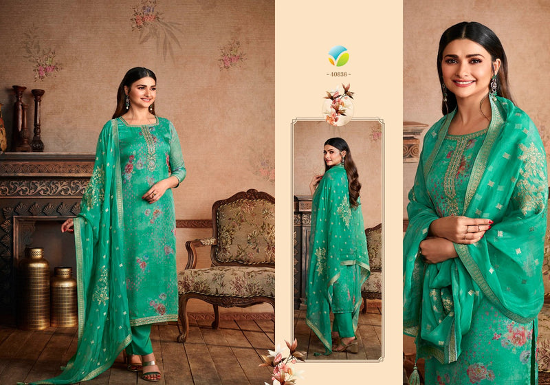 Vinay Fashion Tumbaa Ananyaa Organza With Beautiful Work Stylish Designer Fancy Kurti