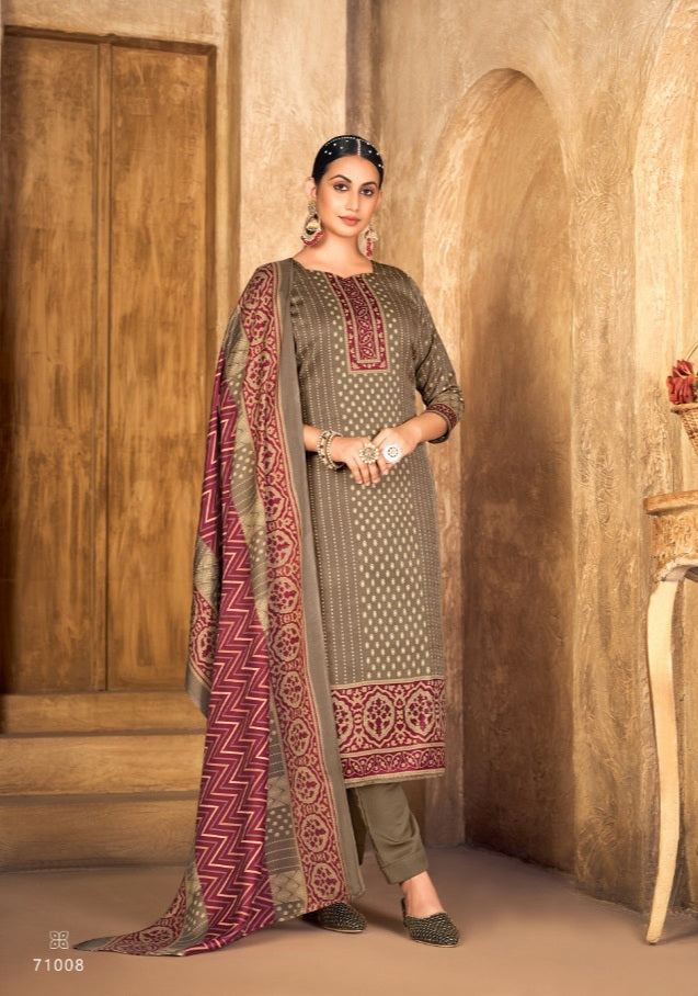 Skt Anaya Pashmina With Digital Print Work Stylish Designer Fancy Salwar Kameez