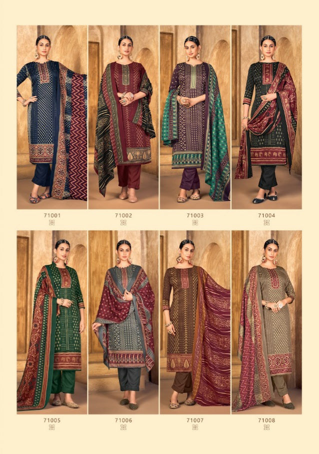 Skt Anaya Pashmina With Digital Print Work Stylish Designer Fancy Salwar Kameez