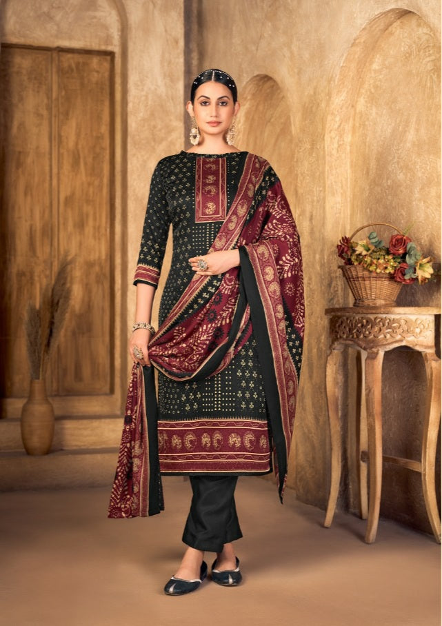 Skt Anaya Pashmina With Digital Print Work Stylish Designer Fancy Salwar Kameez