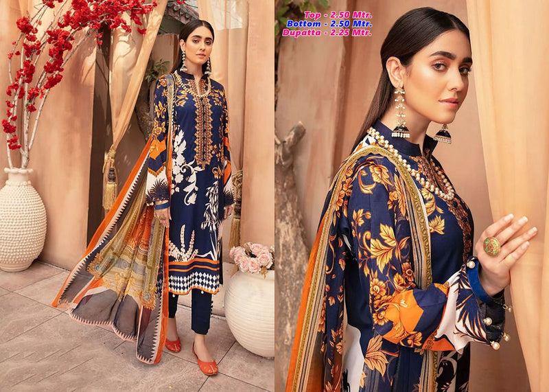 Apna Cotton Anaya Summer Festival 22  Indo Cotton Pakistani Style Printed Festive Wear Salwar Kameez