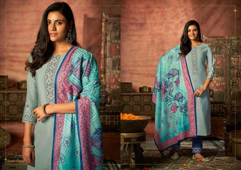 Kalaroop Aneri Silk Party Wear  Kurti