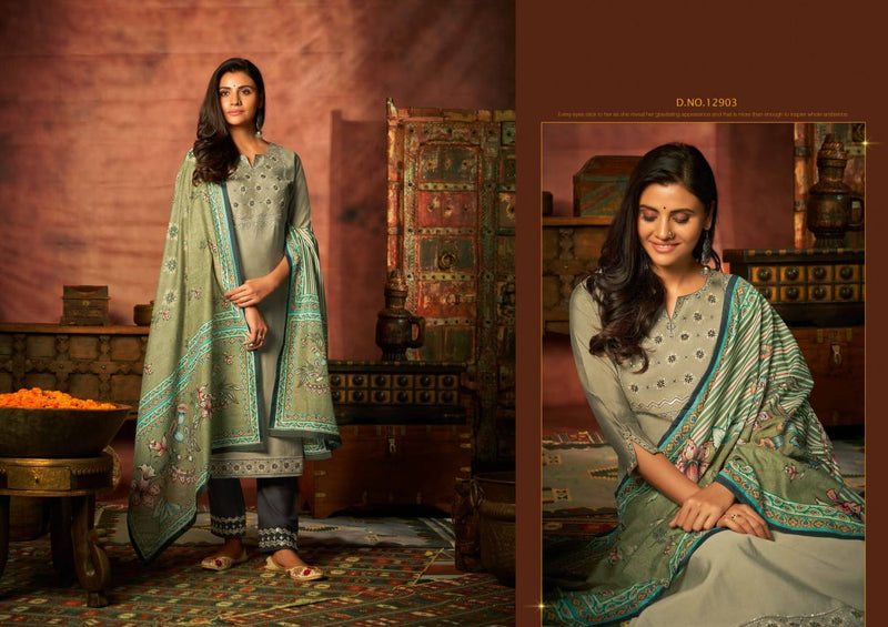 Kalaroop Aneri Silk Party Wear  Kurti