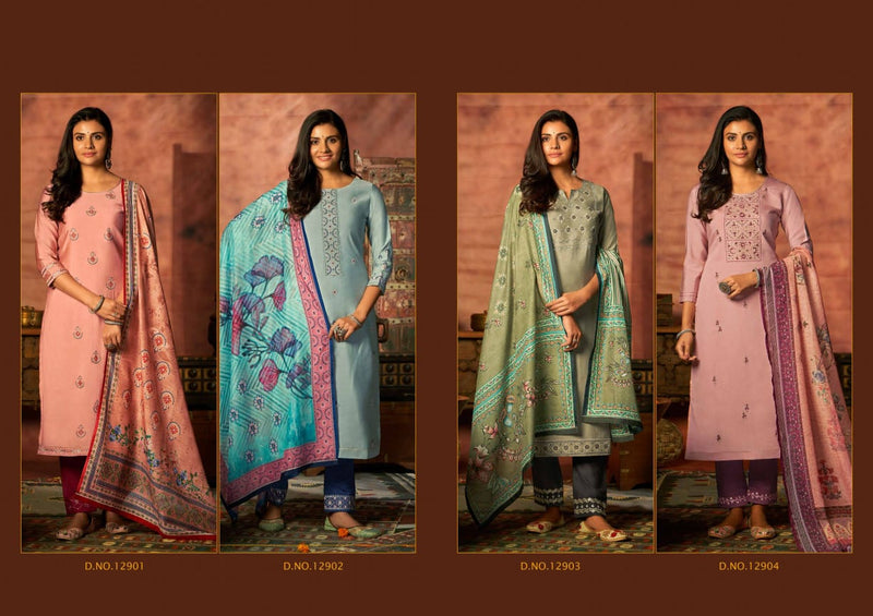 Kalaroop Aneri Silk Party Wear  Kurti