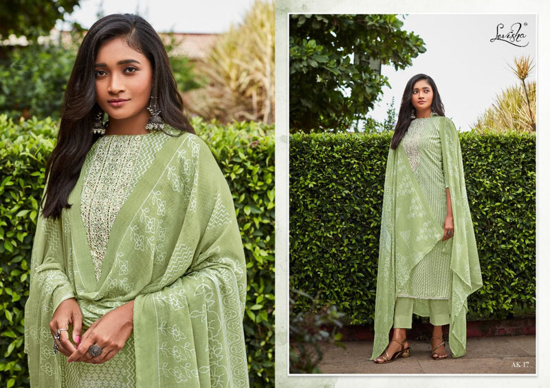 Levisha Anokhi Cotton Printed With Embroidery Designer Party Wear Salwar Kameez