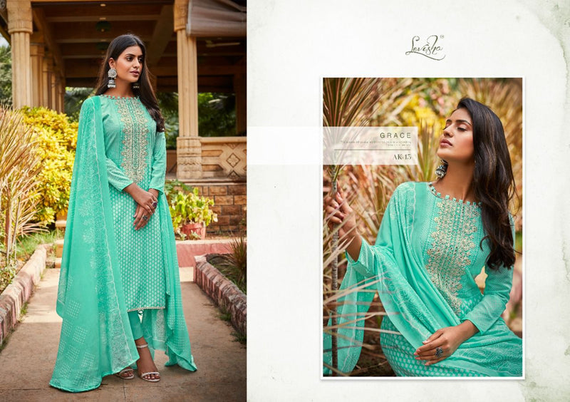Levisha Anokhi Cotton Printed With Embroidery Designer Party Wear Salwar Kameez