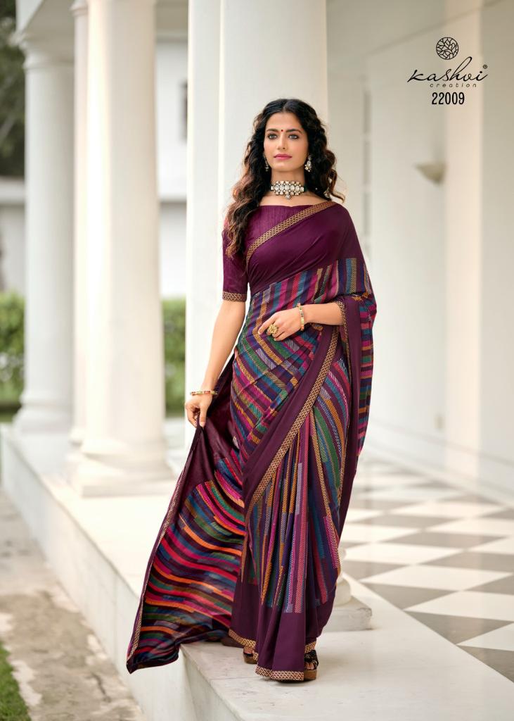 Kashvi Creation Ansh Vol 3 Heavy Micro Printed Festive Wear Sarees