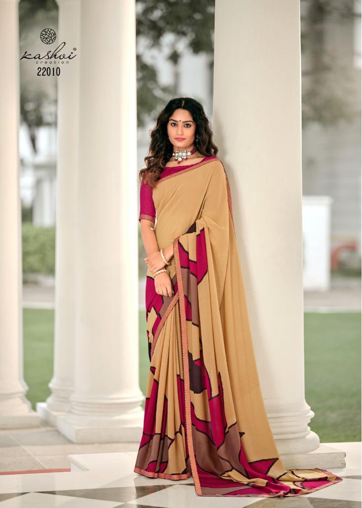 Kashvi Creation Ansh Vol 3 Heavy Micro Printed Festive Wear Sarees