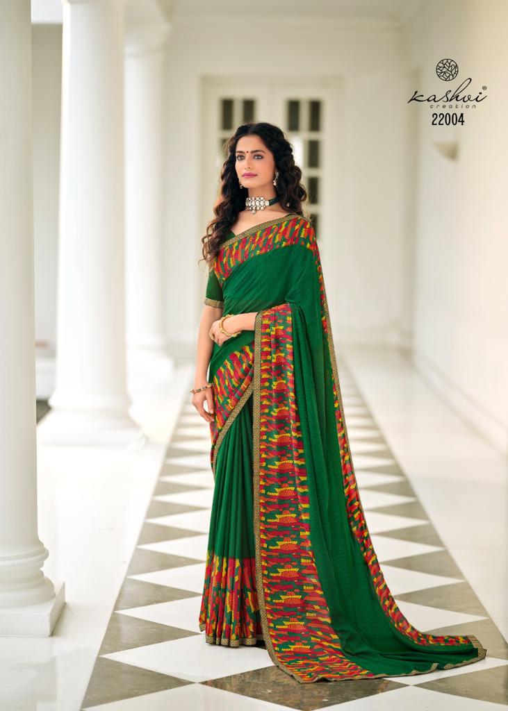 Kashvi Creation Ansh Vol 3 Heavy Micro Printed Festive Wear Sarees