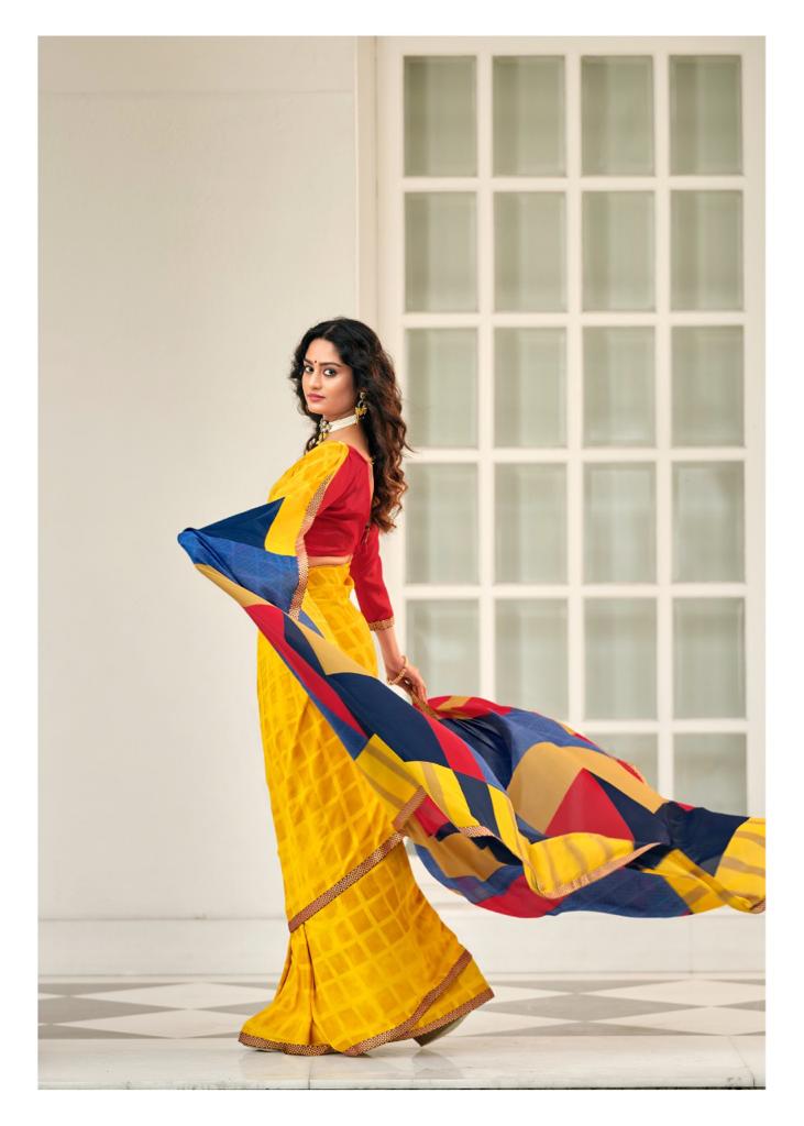 Kashvi Creation Ansh Vol 3 Heavy Micro Printed Festive Wear Sarees