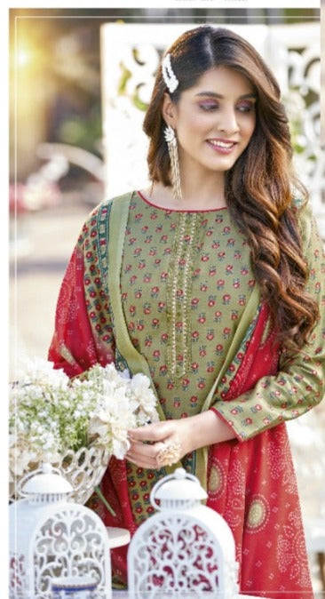 Alok Suits Antra Viscose Silk Digital Printed Party Wear Salwar Suits
