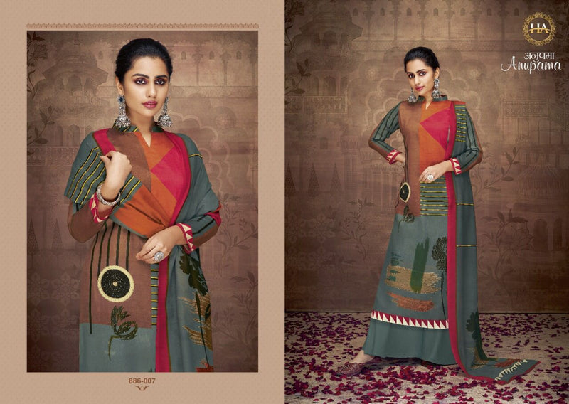 Harshit Fashion Hub Anupama Jam Cotton Digital Print Festive Wear Salwar Kameez