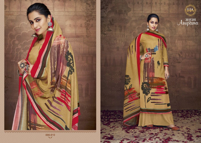 Harshit Fashion Hub Anupama Jam Cotton Digital Print Festive Wear Salwar Kameez