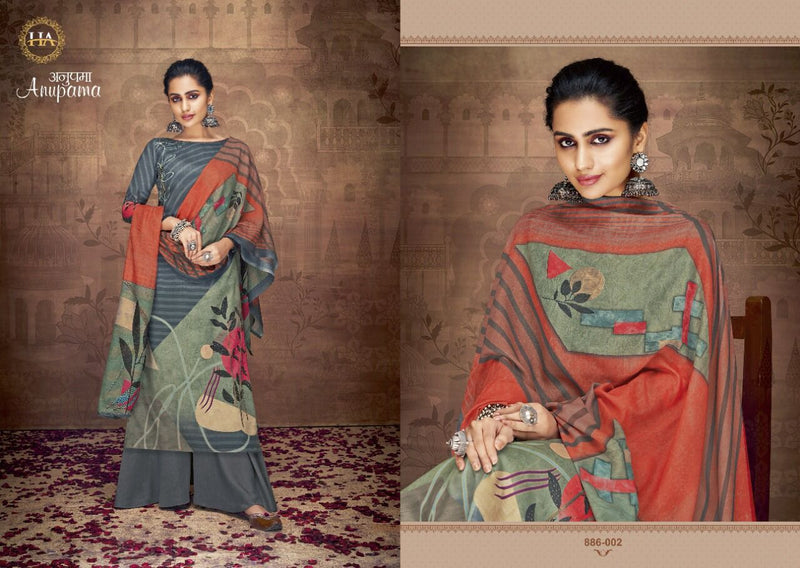 Harshit Fashion Hub Anupama Jam Cotton Digital Print Festive Wear Salwar Kameez