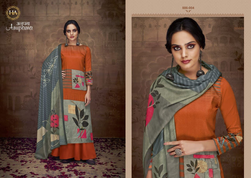 Harshit Fashion Hub Anupama Jam Cotton Digital Print Festive Wear Salwar Kameez