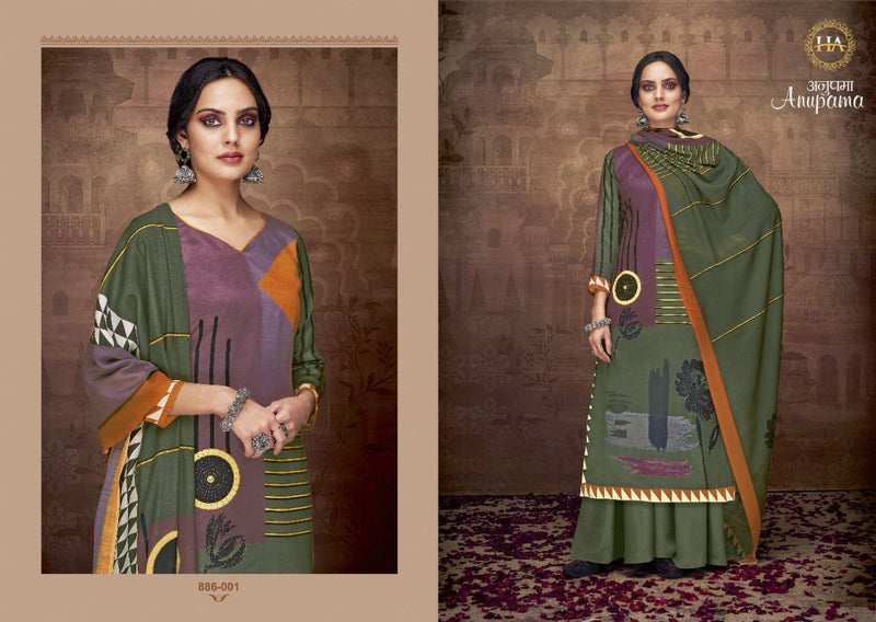 Harshit Fashion Hub Anupama Jam Cotton Digital Print Festive Wear Salwar Kameez