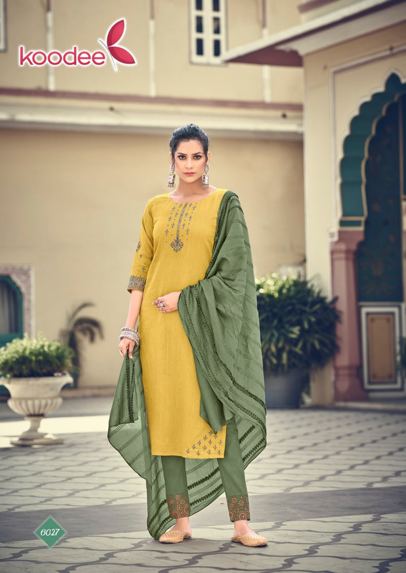 Koodee Fashion Anupama Vol 1 Viscose Fancy Party Kurtis With Dupatta & Bottom