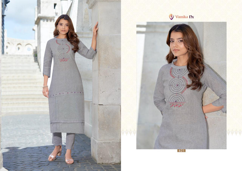 Vamika Dno 620 To 623 Cotton Stylish Designer Fancy Party Wear Casual Kurti