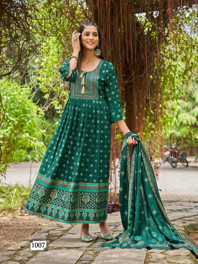 Banwery Fashion Arabic Kuthu Vol 3 Rayon With Fancy Work Stylish Designer Fancy Long Kurti