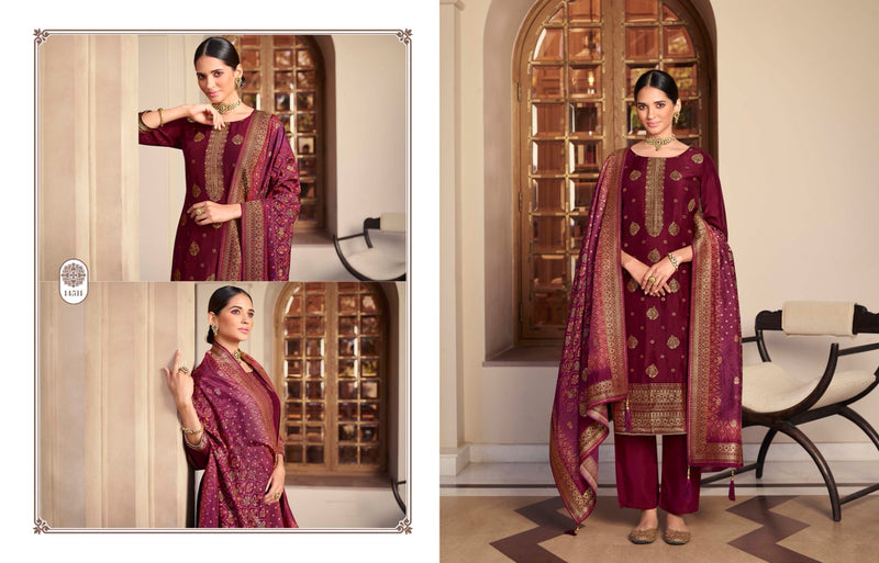 Zisa Arshi Vol 2 Jacquard Fancy Heavy Embroidery Designer Partywear Salwar Kameez