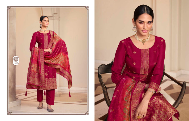 Zisa Arshi Vol 2 Jacquard Fancy Heavy Embroidery Designer Partywear Salwar Kameez