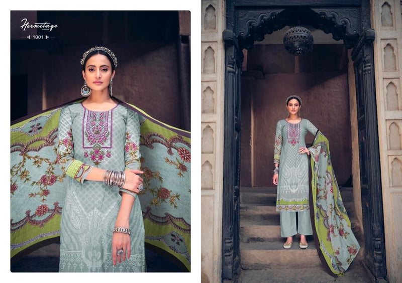 Hermitage Asmara Lawn Cotton Embroidered Party Wear Salwar Kameez