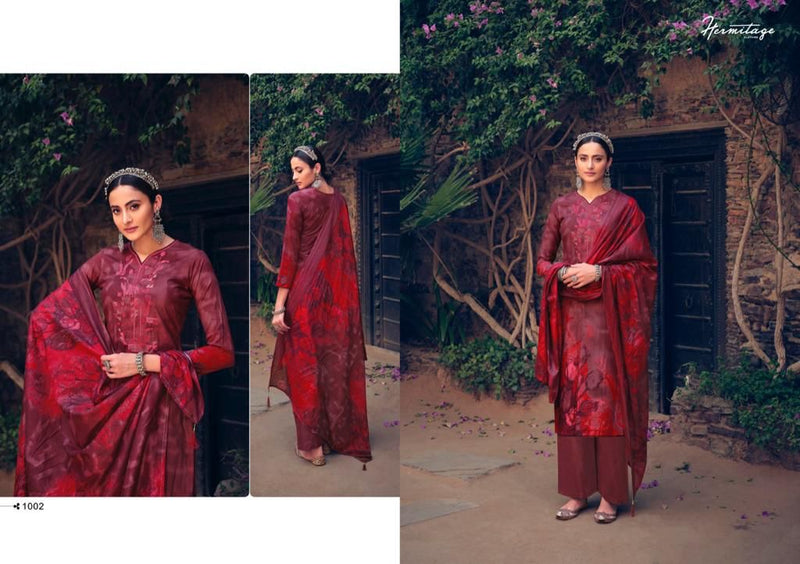 Hermitage Asmara Lawn Cotton Embroidered Party Wear Salwar Kameez