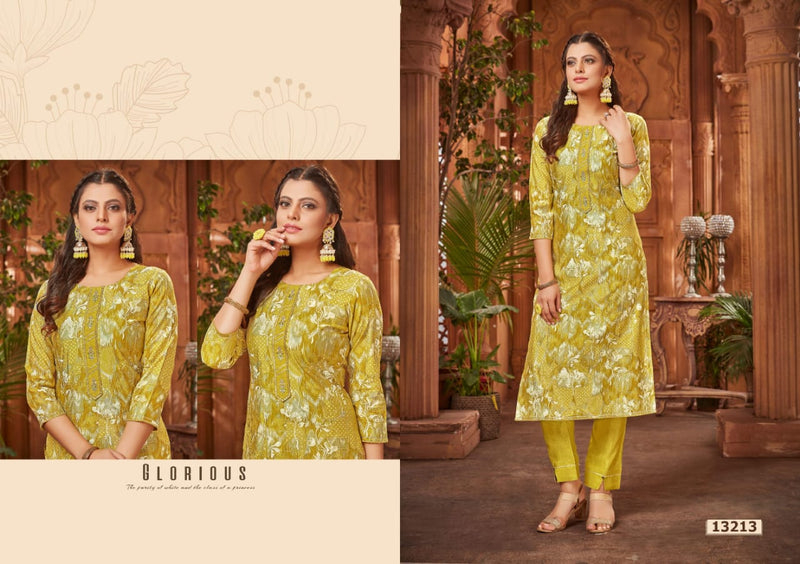Kalaroop Kajree Fashion Aston Vol 2 Modal Silk Party Wear Kurtis With Pants