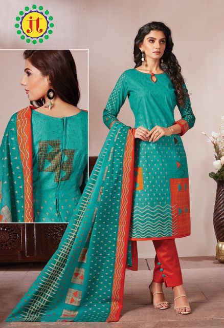 Jt Atifa Satin Fabrics Digital Printed Festive Wear Salwar Suits