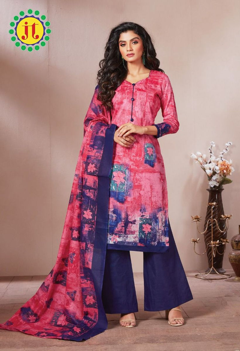 Jt Atifa Satin Fabrics Digital Printed Festive Wear Salwar Suits