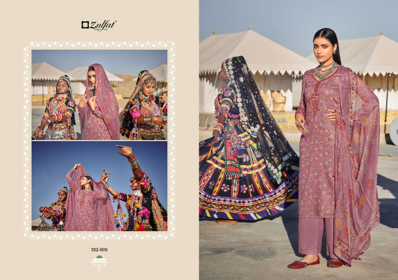 Zulfat Designer Suits Avisha Jam Cotton Party Wear Salwar Suits With Beautiful Digital Floral Print
