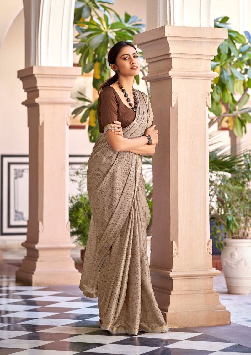 Kashvi Creation Aayushi Moss Fancy Stylish Festive Wear Sarees With Beautiful Colors