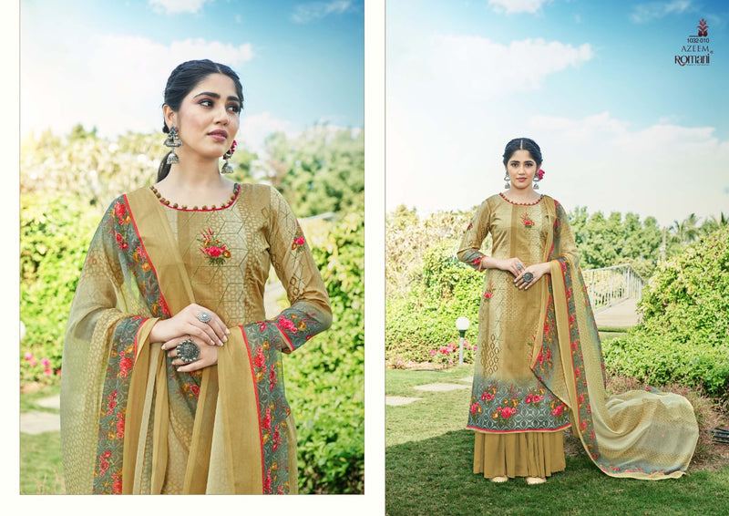 Romani Azeem Jam Cotton Digital Printed Festive Wear Salwar Kameez
