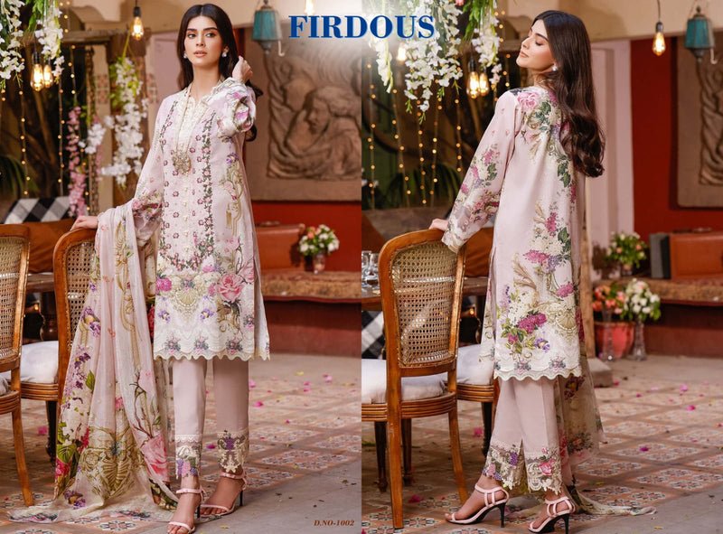 Agha Noor Firdous Jade Jam Satin Cotton Print Casual Wear Salwar Kameez