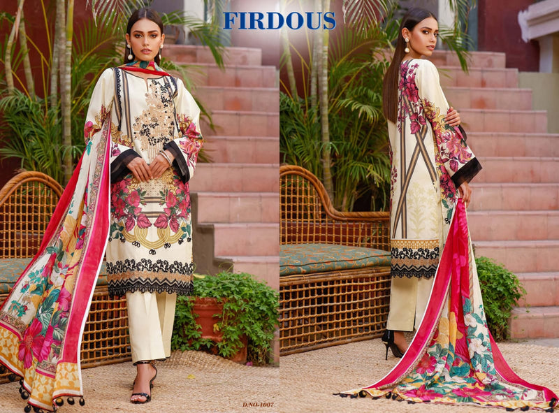 Agha Noor Firdous Jade Jam Satin Cotton Print Casual Wear Salwar Kameez