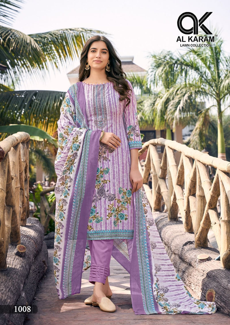 Al Karam Shanaya Embroidered Collection With Neck Embroidery Work Salwar Suit