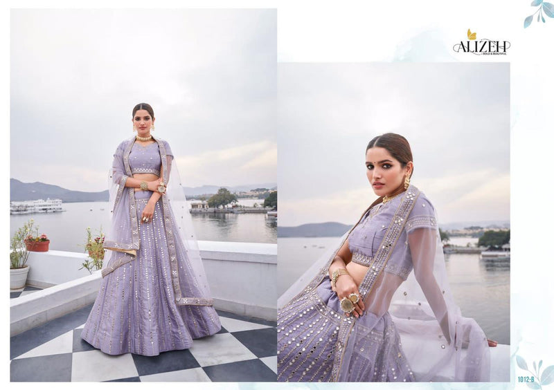 Alizeh Mirror Maze Colour Edition Silk With Fusing Lehenga